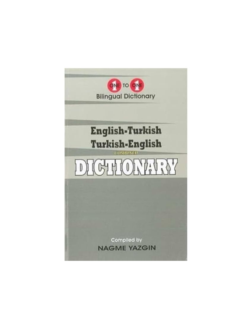 English-Turkish & Turkish-English One-to-One Dictionary (Exam-Suitable) -