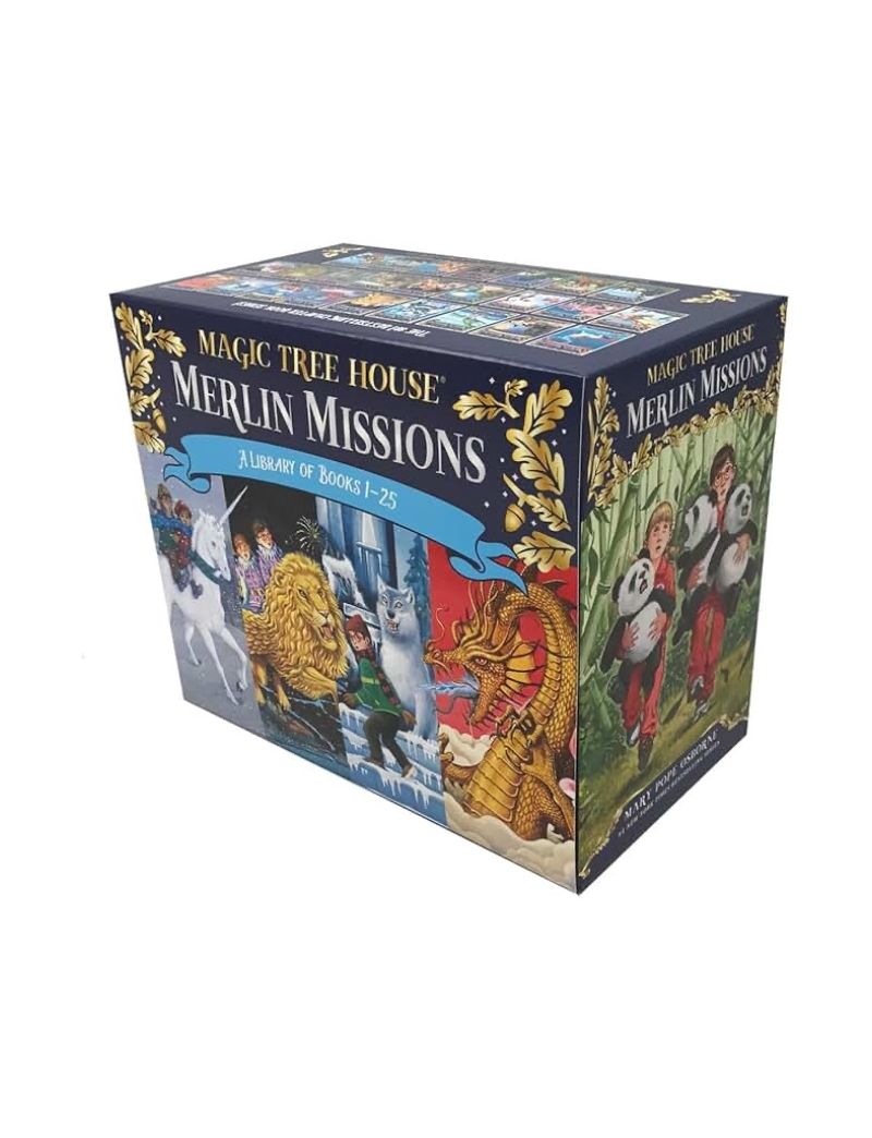 Magic Tree House Merlin Missions Books 1-25 Boxed Set -  Mary Pope Osborne