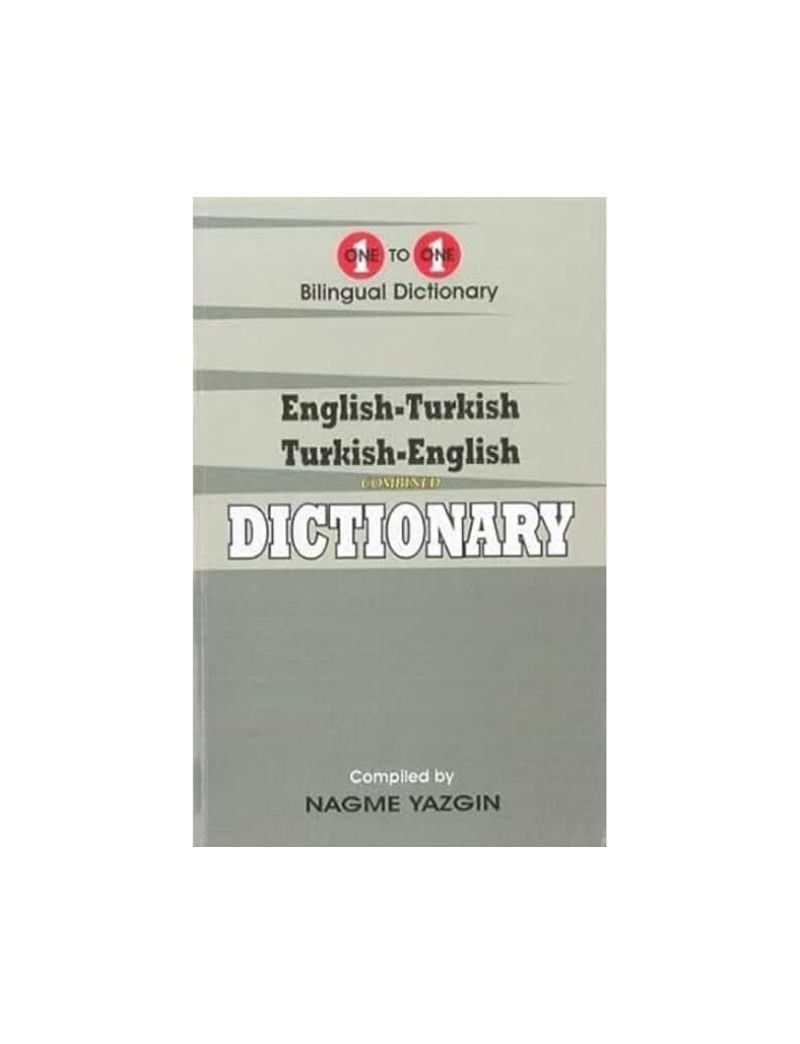 English-Turkish & Turkish-English One-to-One Dictionary (Exam-Suitable) -  